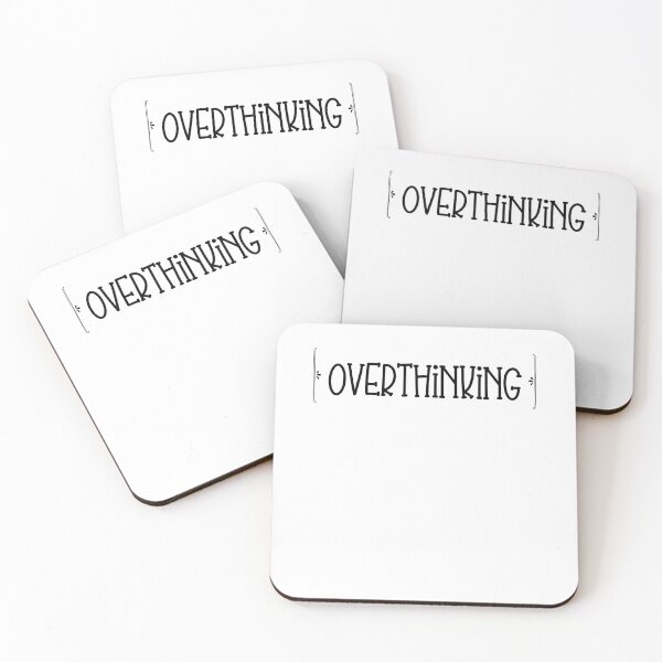 Item preview, Overthinking designed and sold by ElLocoMus.