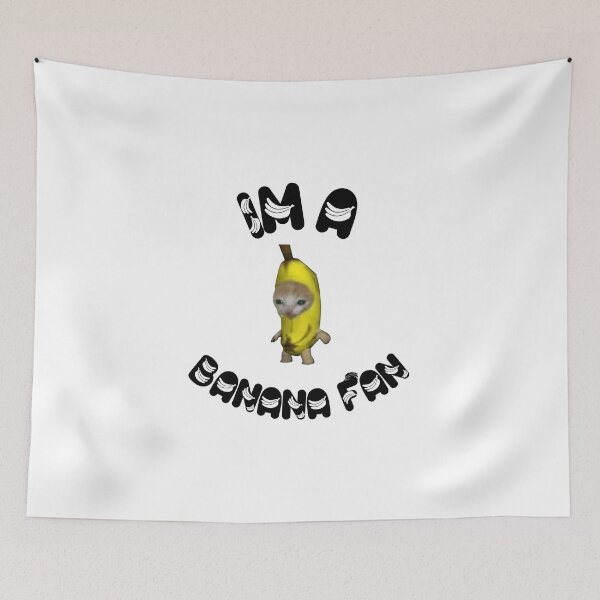 Item preview,   I'm a Banana Fan Cat designed and sold by BullShitShop23.