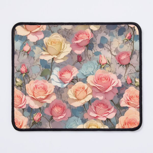 Item preview, Postal Watercolor Rose Floral Pattern 2 designed and sold by Rae-SunshineArt.