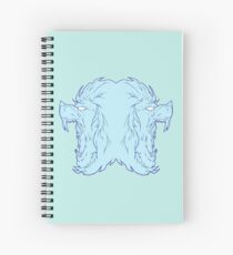 Ice lion Spiral Notebook