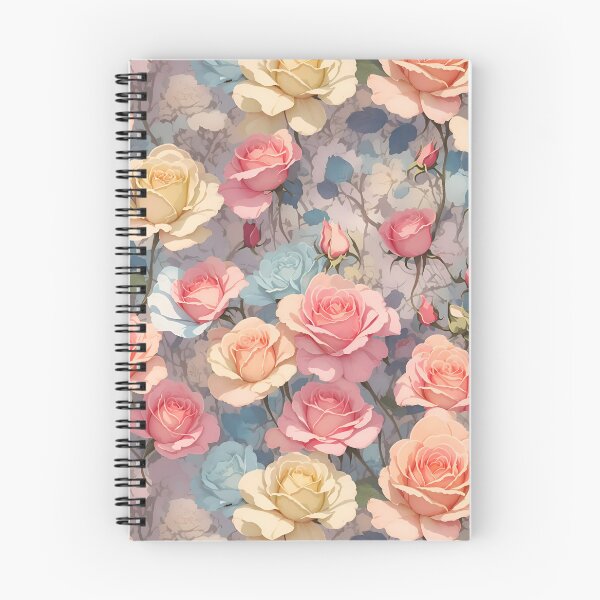 Item preview, Postal Watercolor Rose Floral Pattern 2 designed and sold by Rae-SunshineArt.