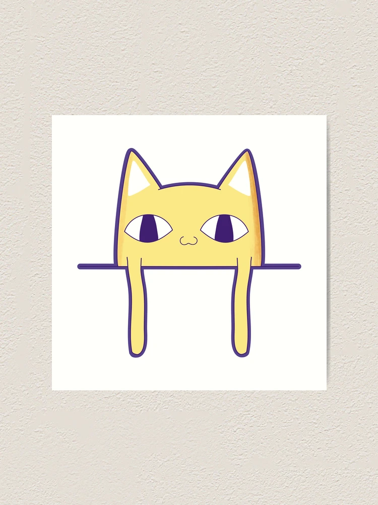 OMORI オモリ 原画展 BIG YELLOW CAT 抱き枕 1点 farp,small,wall_texture,