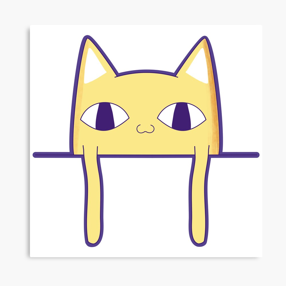 OMORI BIG YELLOW CAT 抱き枕　A Omori Big Yellow Cat