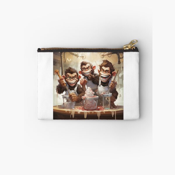 Item preview, Monkey Milkshakes #1 designed and sold by WRabbitCreation.