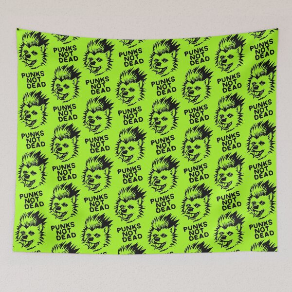 Item preview, PUNK DOG (4) (PUNKS NOT DEAD) designed and sold by atzek.
