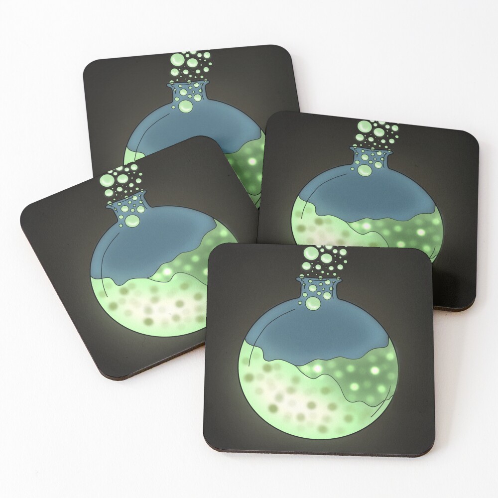 Item preview, Coasters (Set of 4) designed and sold by BlueGlowDesign.