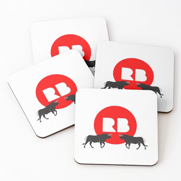 Item preview, A red bubble with two black bulls designed and sold by muta1993.