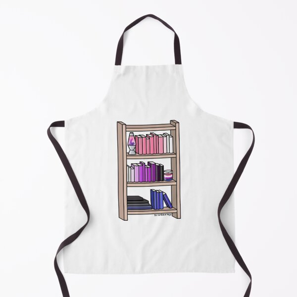 Item preview, Gender Fluid Pride Bookcase designed and sold by scrambledpegs.