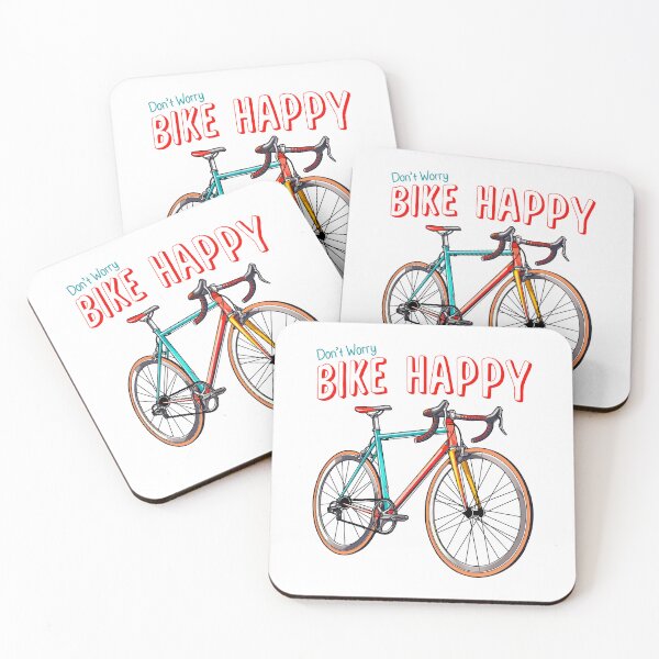 Item preview, Bike Happy designed and sold by ethnicdrawing.