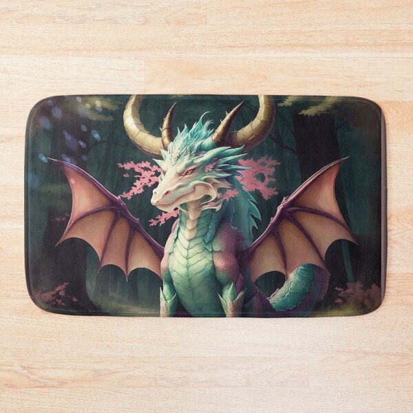 Item preview, Serenity in Blossom: A Pastel Dragon Tale designed and sold by NaughtyDragon.