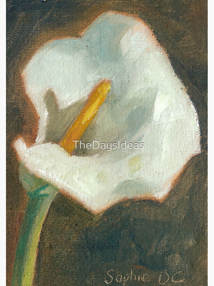 Thumbnail 3 of 3, Journal, Arum Lilly designed and sold by TheDaysIdeas.