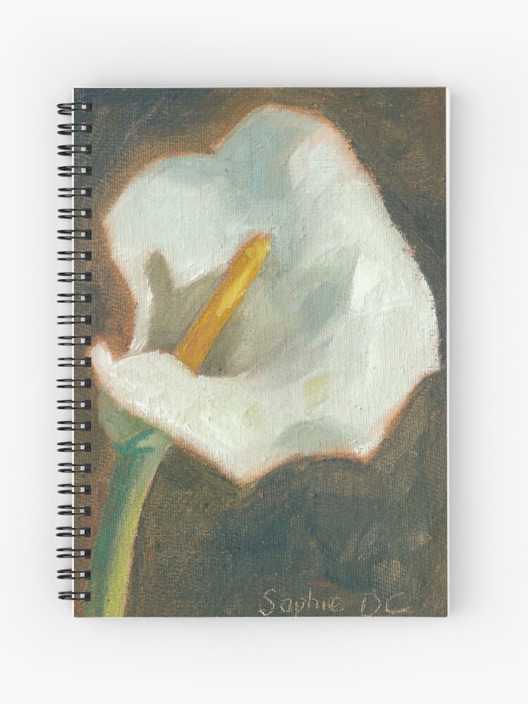 Thumbnail 1 of 3, Journal, Arum Lilly designed and sold by TheDaysIdeas.