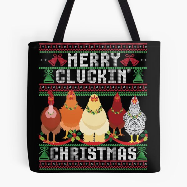 Item preview, Chicken Christmas Gift, Chicken Holiday, Chicken Farmer  designed and sold by BronikowskiART.