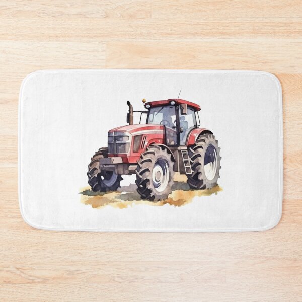 Item preview, Farm Tractor Watercolor designed and sold by backham-design.