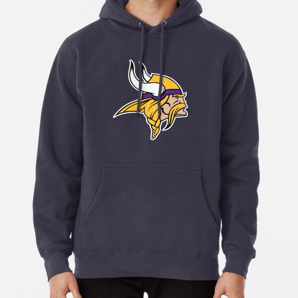 Youth Minnesota Vikings Purple Heritage Long Sleeve Hoodie T-Shirt