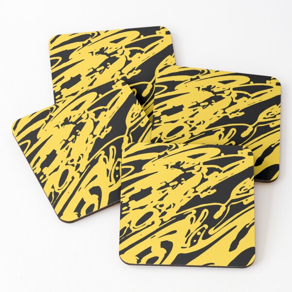 Item preview, Splash - Yellow and Black designed and sold by MarshallWild.