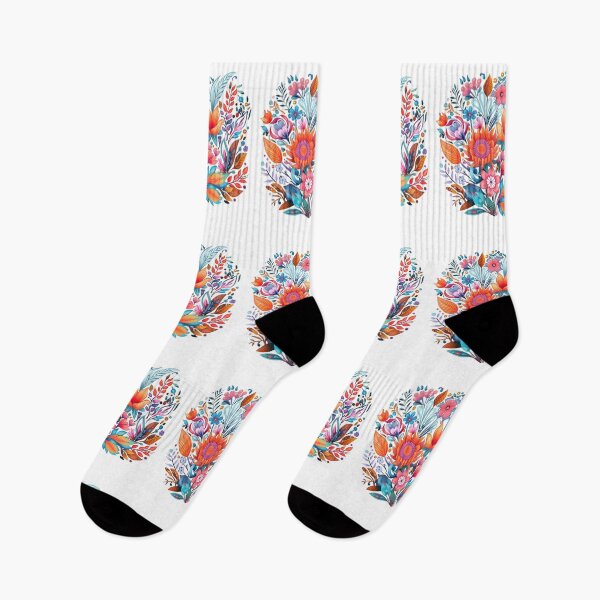 Item preview, Wild Flowers Botanical Flower Nature Colorfull Folk designed and sold by ArtFromBeyond.