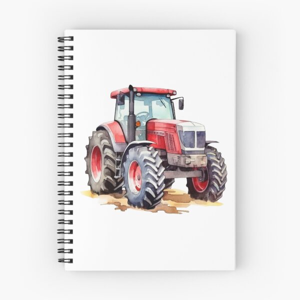 Item preview, Farm Tractor Watercolor designed and sold by backham-design.