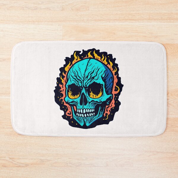 Item preview, Blazing Skull Awaken Passion in Your Collection with this Mystical Illustration designed and sold by EnzoGatti.