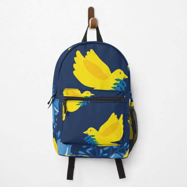 Item preview, DOVE of Ukrainian Blue and Yellow Floral Design designed and sold by Oksidesignsweet.