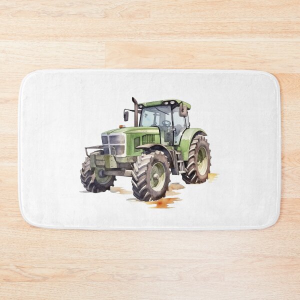 Item preview, Farm Tractor Watercolor designed and sold by backham-design.