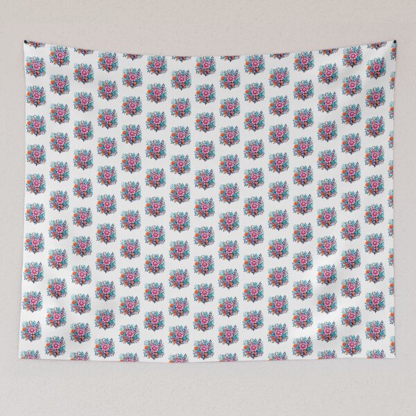 Item preview, Wild Flowers Botanical Flower Nature Colorfull Folk designed and sold by ArtFromBeyond.