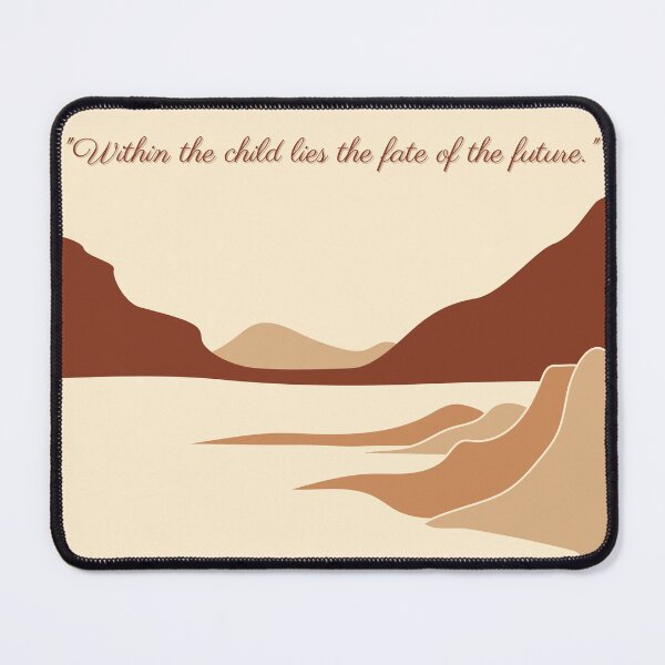 Item preview, Montessori Quote Boho Design designed and sold by TeyMank.