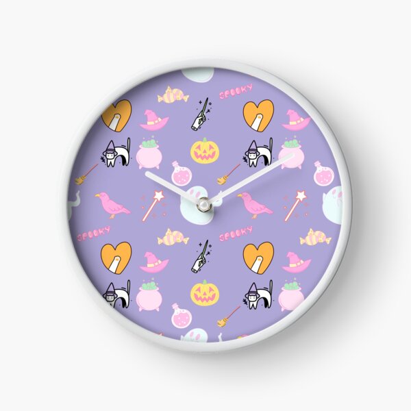 Item preview, Witchy Kids Halloween Pattern on Purple designed and sold by Whispering Raven.