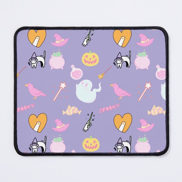 Item preview, Witchy Kids Halloween Pattern on Purple designed and sold by Whispering Raven.