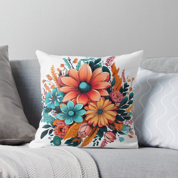 Item preview, Wild Flowers Botanical Flower Nature Colorfull Folk designed and sold by ArtFromBeyond.