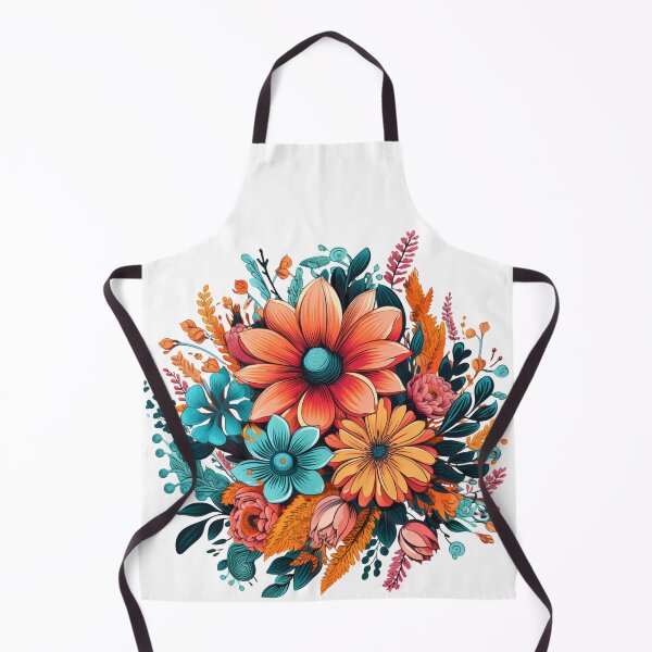 Item preview, Wild Flowers Botanical Flower Nature Colorfull Folk designed and sold by ArtFromBeyond.