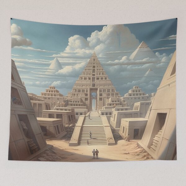 Item preview, Pyramid Plaza designed and sold by PyramidSchmear.