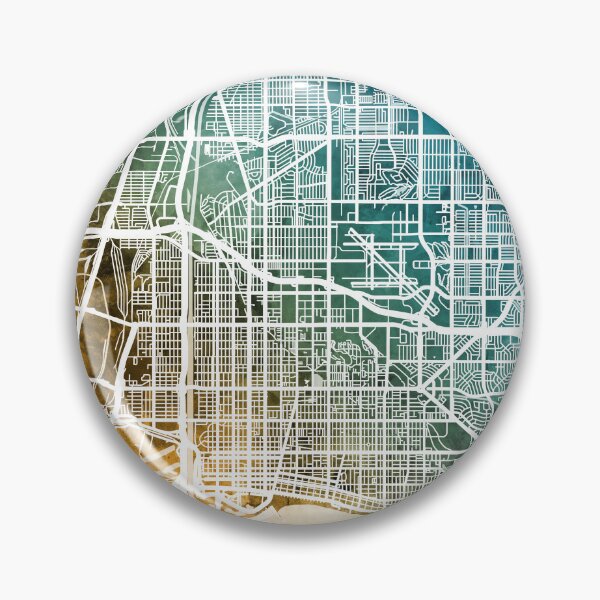 Item preview, Long Beach California City Street Map designed and sold by ArtPrints.
