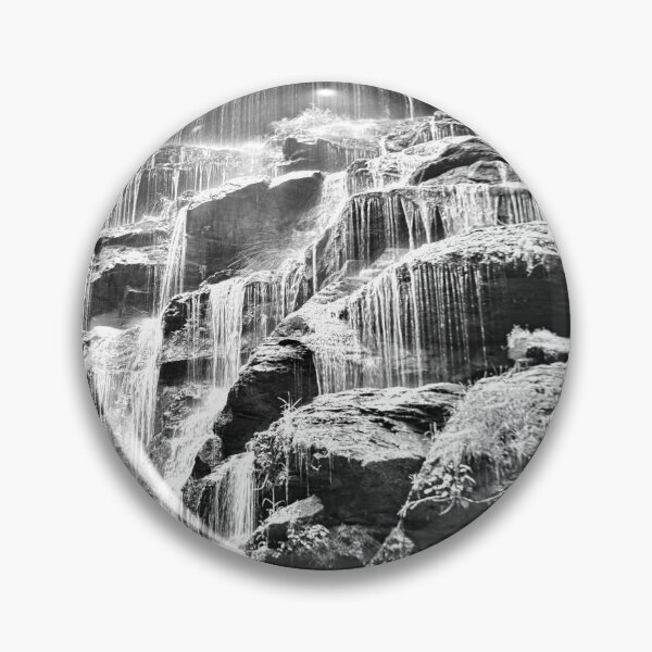 Item preview, Oconee County South Carolina Yellow Branch Falls Black And White designed and sold by LisaWootenPhoto.