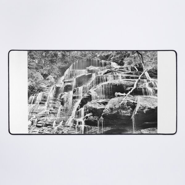 Item preview, Oconee County South Carolina Yellow Branch Falls Black And White designed and sold by LisaWootenPhoto.