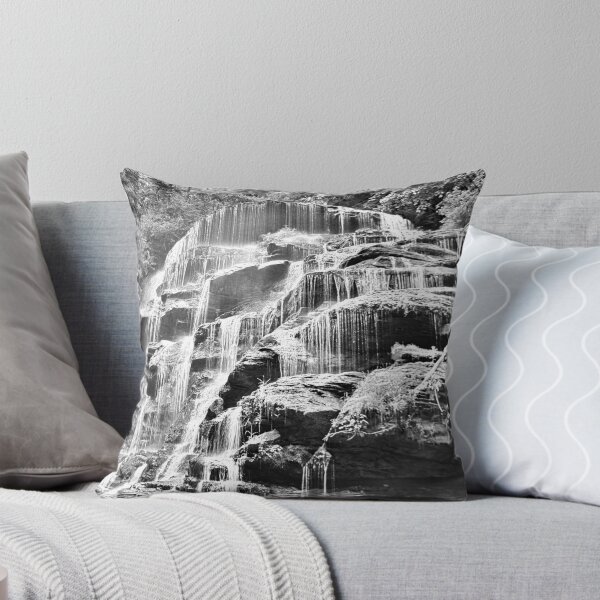 Item preview, Oconee County South Carolina Yellow Branch Falls Black And White designed and sold by LisaWootenPhoto.