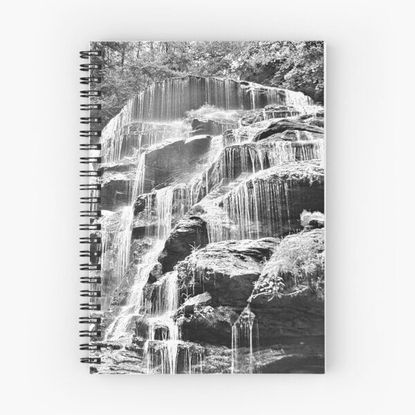 Item preview, Oconee County South Carolina Yellow Branch Falls Black And White designed and sold by LisaWootenPhoto.