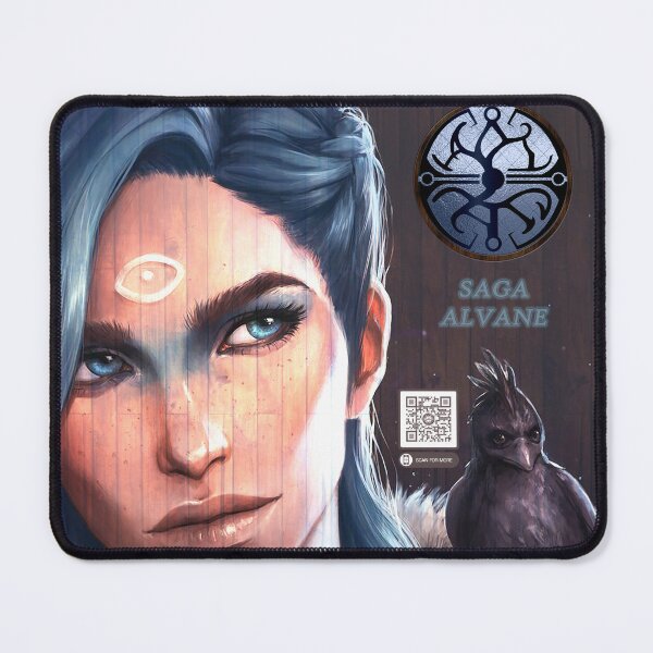 Item preview, DFC: Saga Alvane Wooden Painting - The Girl who Walked Between Worlds designed and sold by Visual Resolutions.