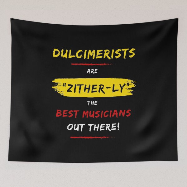 Item preview, Dulcimer Player Puns designed and sold by ojdart.