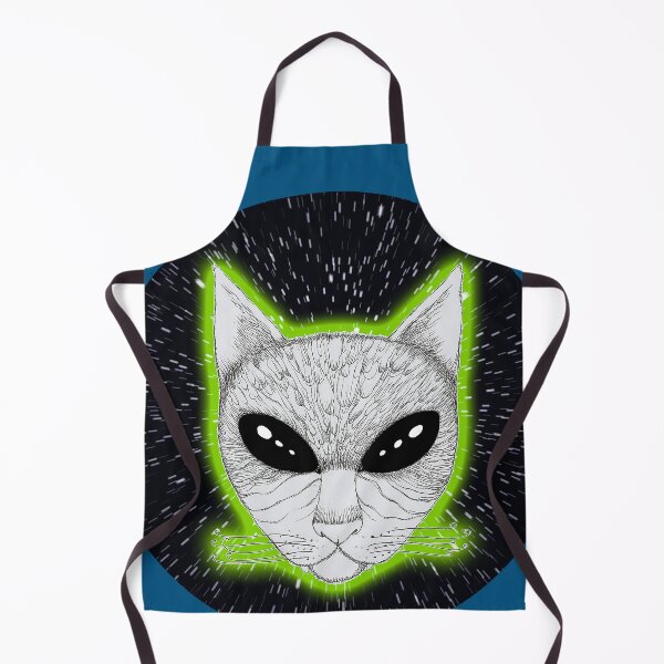 Item preview, SpaceCat V (round) designed and sold by SpaceCatVisions.