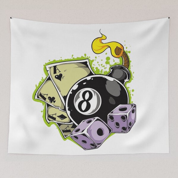 Item preview, Pool billiards 8 eight ball Classic T-Shirt designed and sold by bandaboom.