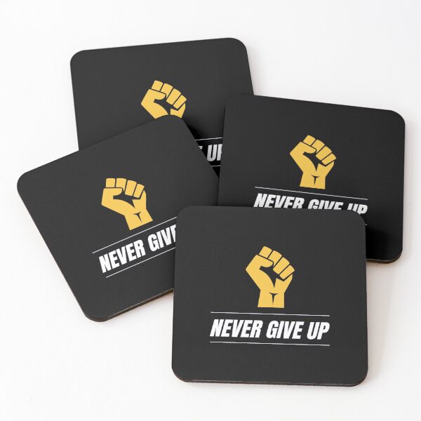 Item preview, Never Give Up designed and sold by Black Kings.