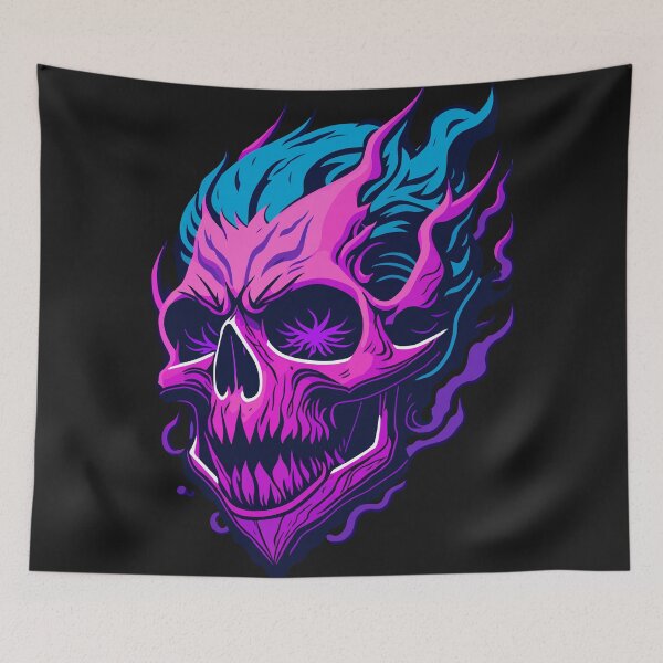 Item preview, Fume Skull designed and sold by StonebridgeArt.
