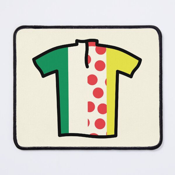 Item preview, Classic Cycle Shirts - Le Tour Mash Up Jersey designed and sold by RedFirecracker.
