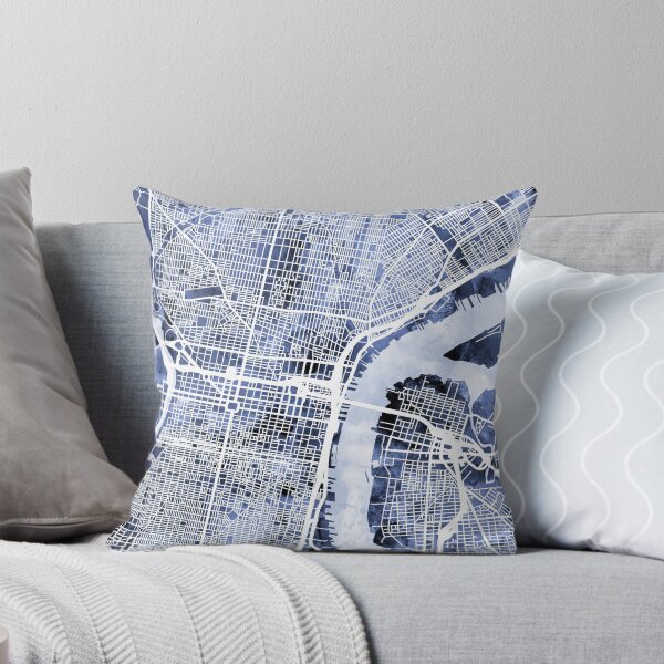 Item preview, Philadelphia Pennsylvania City Street Map designed and sold by ArtPrints.