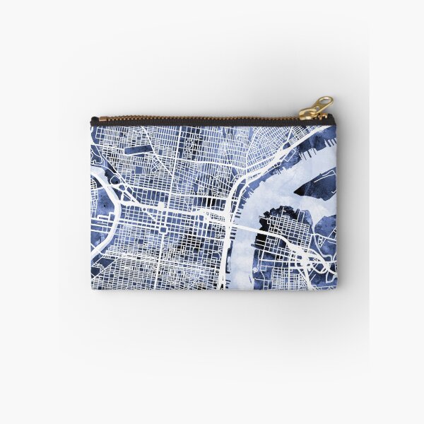 Item preview, Philadelphia Pennsylvania City Street Map designed and sold by ArtPrints.