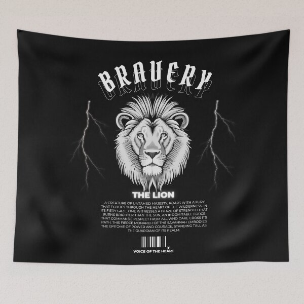 Item preview, Lion Bravery designed and sold by VoiceOfTheHeart.