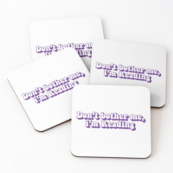 Item preview, Don't Bother Me I'm Reading Groovy Purple designed and sold by KMIKBAL7.