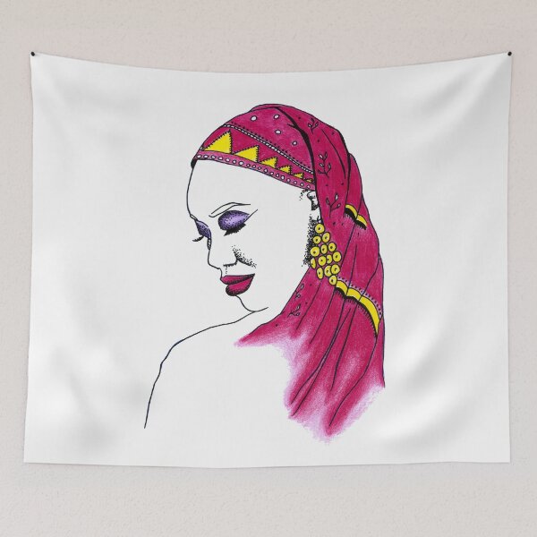 Aperçu de l'œuvre Femme africaine Design Art Afro-américain créée et vendue par HighArtDesigns.