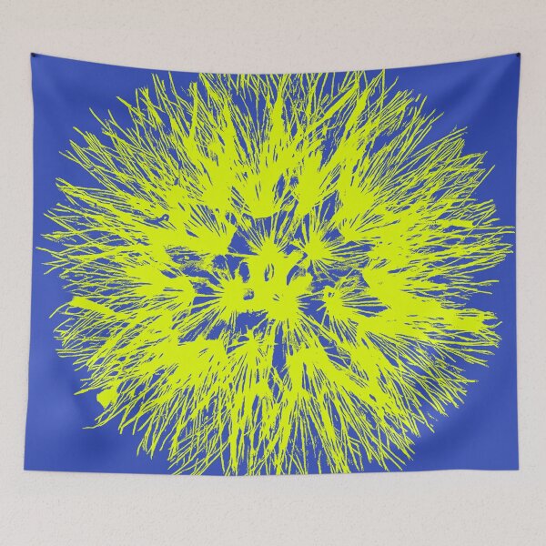 Item preview, Make A Wish Dandelion Illustration In Yellow designed and sold by taiche.